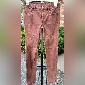 American eagle outfitters super stretch skinny jeans.